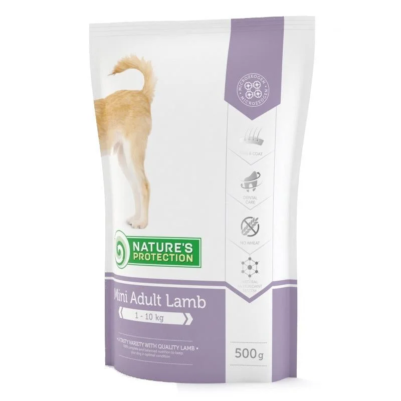 Natures Protection Mini Adult Lamb - 500g