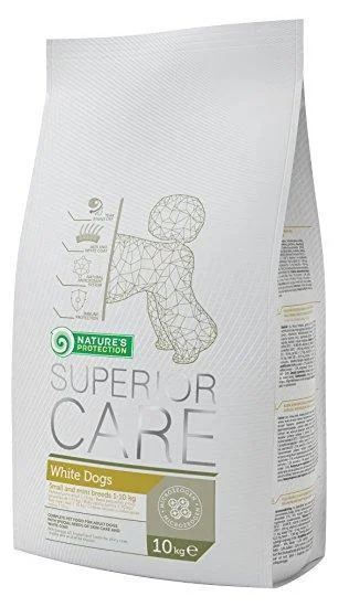 Natures Protection Superior Care White Dogs Adult Small & Mini - 17kg