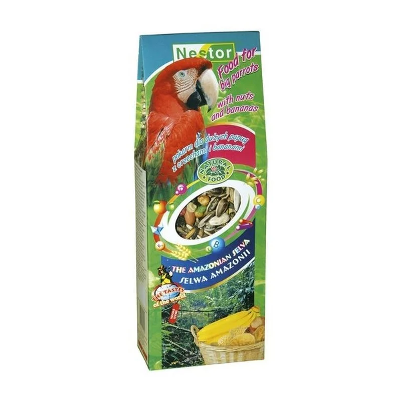 Nestor Food For Parrots With Nuts & Banana - 700ml