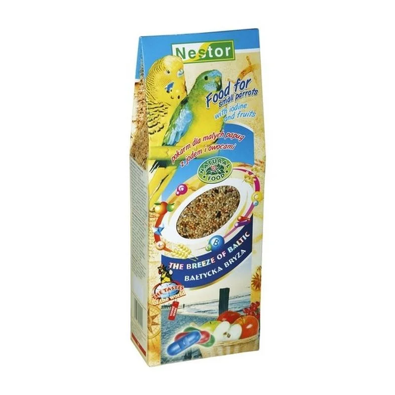 Nestor Food For Parakeets With Iodine & Fruits - 700ml