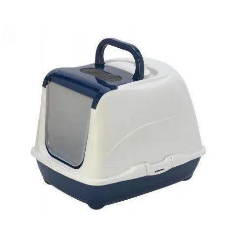 New Moderna Flip Cat Litter Box 'Blue Berry'