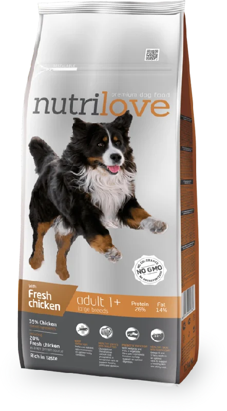 Nutrilove Adult Large Dog Chicken - Dry 12kg