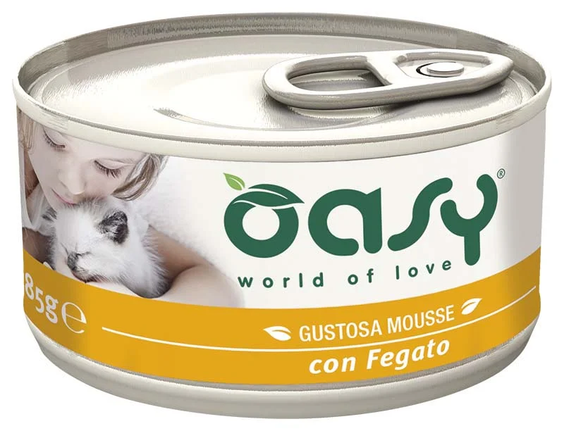 OASY Tasty Mousse s jetrom, 85g