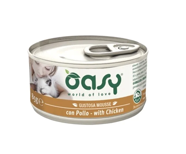 OASY Tasty Mousse s piletinom, 85g