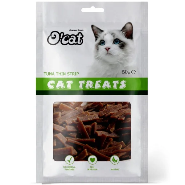 O'CAT TUNA MINI STRIP SNACK-50g