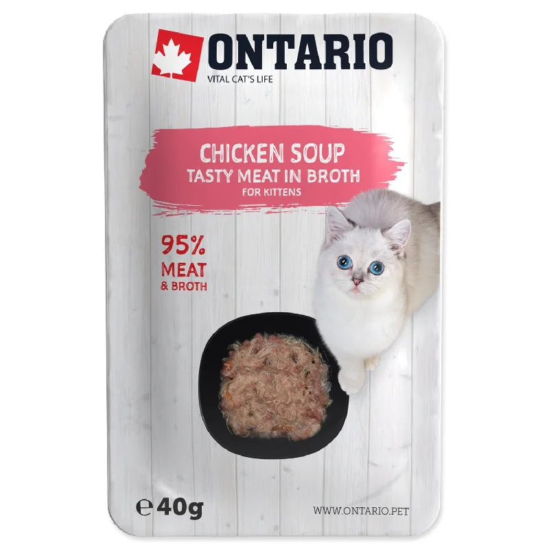 ONTARIO KITTEN Pileća juha s povrćem, 40g