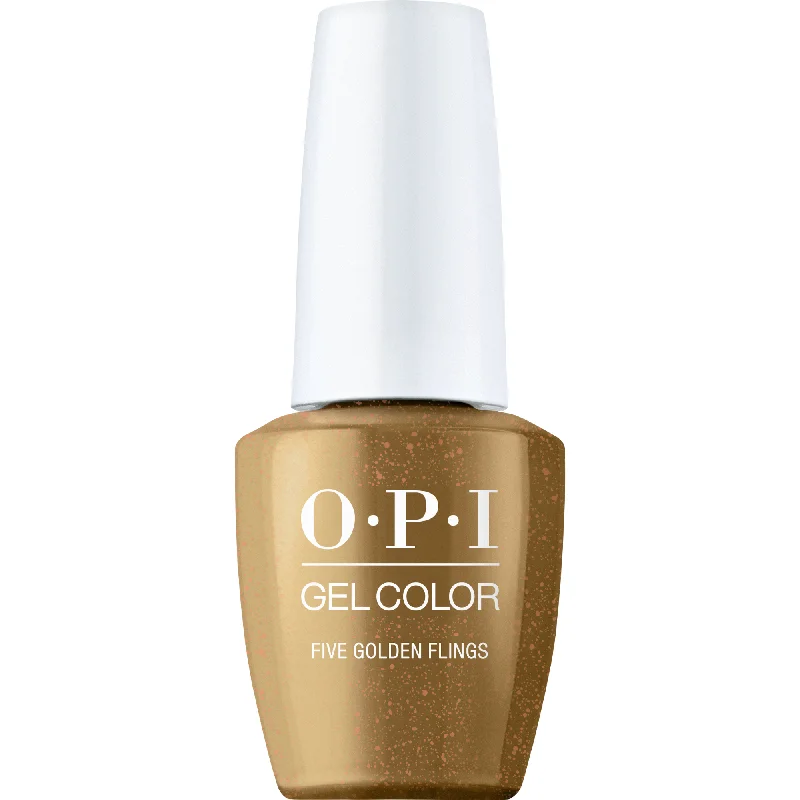 OPI Gel Color HP Q02 FIVE GOLDEN FLINGS