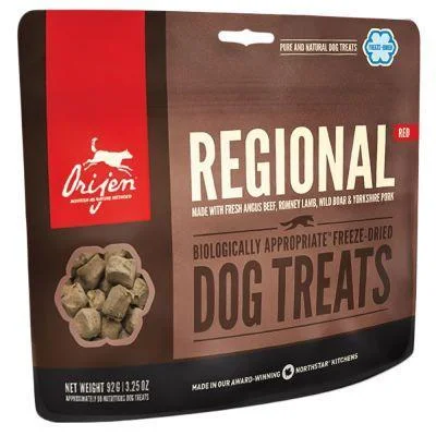 ORIJEN Regional Red Freeze-Dried Dog Treats - 92g