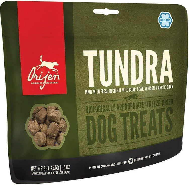 ORIJEN Tundra Freeze-Dried Dog Treats - 42,5g