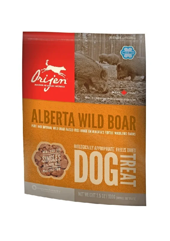 ORIJEN Wild Boar Freeze-Dried Dog Treats - 92g