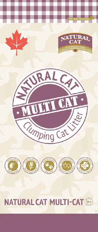OTTER CO-OP Natural Cat Multi-Cat Litter, 13kg