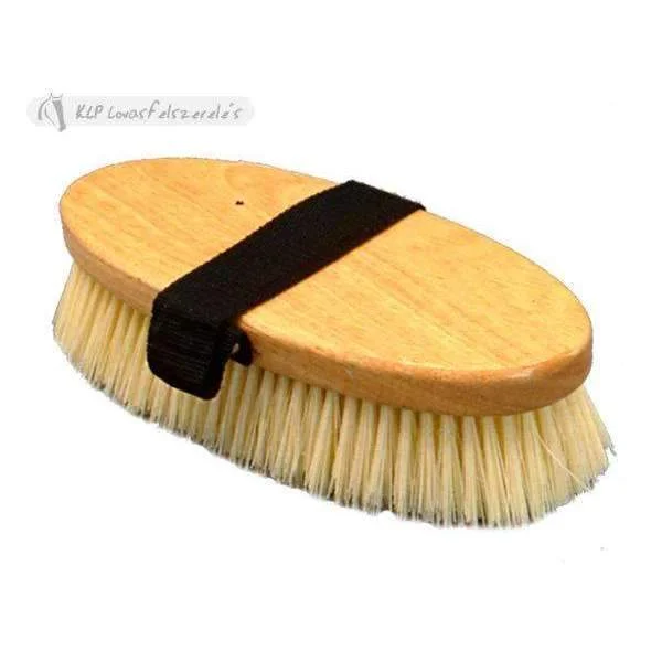 Oval Dandy Brush Synthetic/wooden