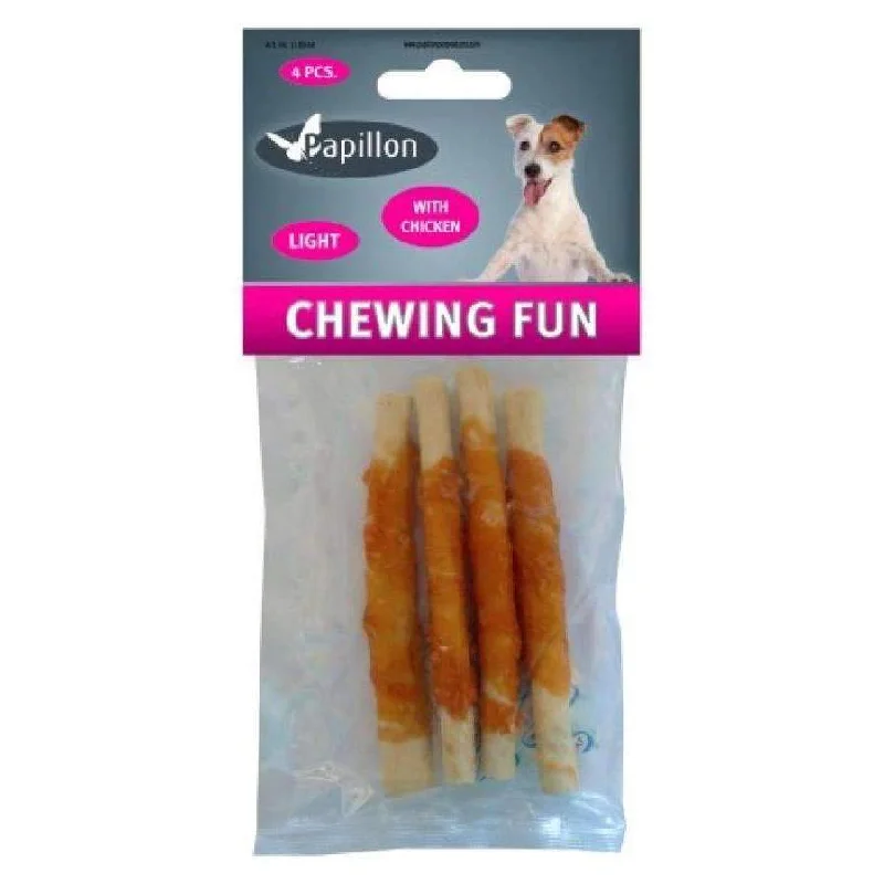 Papillon Chewing Fun Sticks 4pcs 12cm