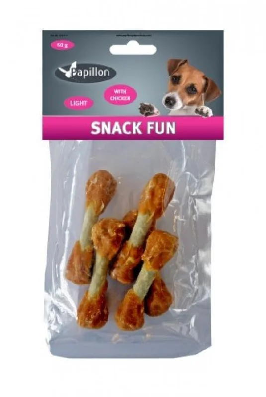 Papillon Dumbbell with Chicken 50g