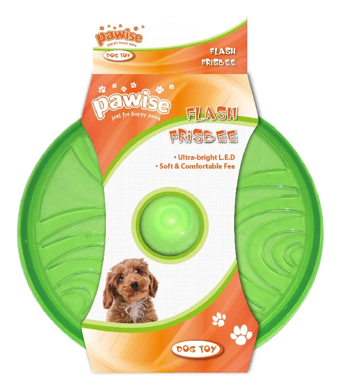 PAWISE Flash frisbee TPR, LED 20cm