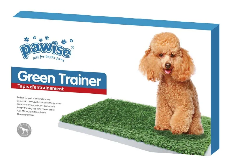 PAWISE Green Trainer, WC za štence, 43x67x4cm