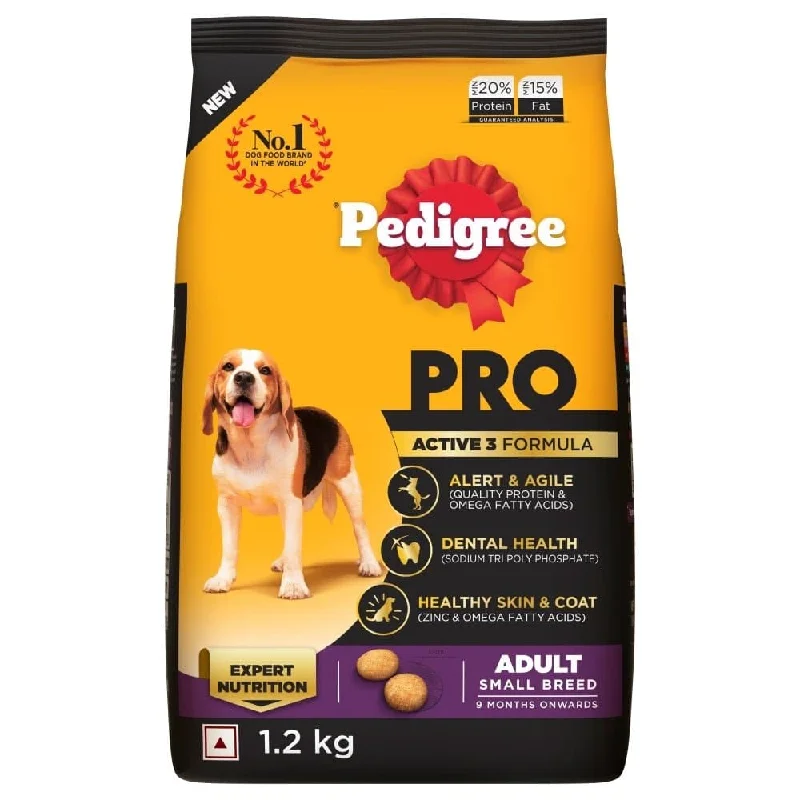 Pedigree PRO Expert Nutrition Adult Dry Dog Food for Small Breed