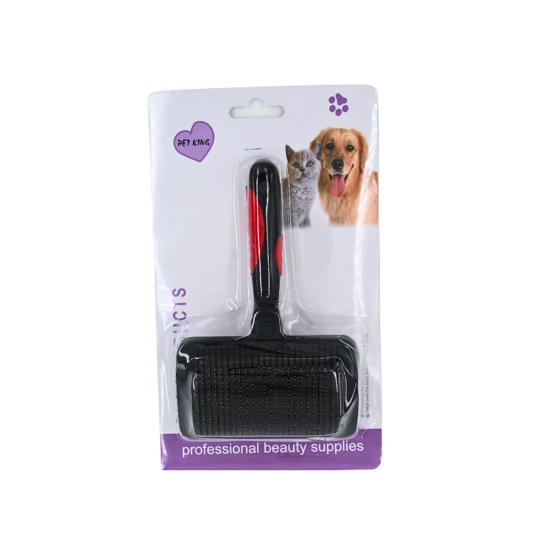 Pet King Plastic Comb for Dogs and Cats - 16.5*10.5cm (mixed colors)
