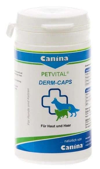 PETVITAL Derm Caps kapsule ulja noćurka za kožu i dlaku pasa i mačaka, 100kom