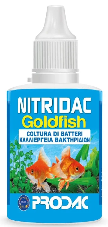 PRODAC Nitridac Goldfish, tekućina obogaćena bakterijskim kulturama, 30ml