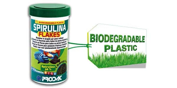 PRODAC Spirulina flakes, hrana u listićima za tropske ribe biljojede, 250ml