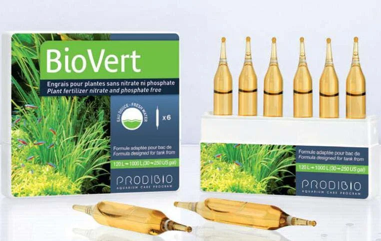 PRODIBIO BioVert Îngrăşământ pentru plantele de acvariu, 6 fiole