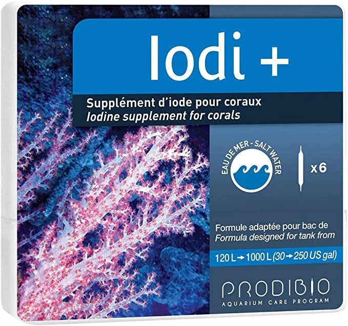 PRODIBIO Iodi  Supliment de Iod pentru dezvoltarea coralilor + 6 fiole