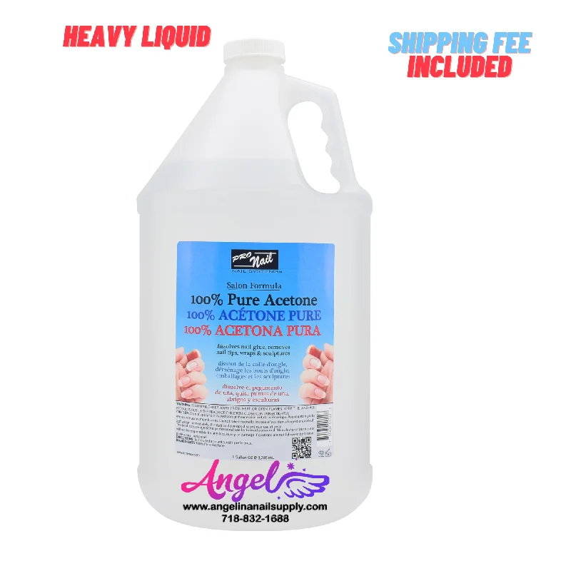 Pronail 100% Pure Acetone (Gallon)