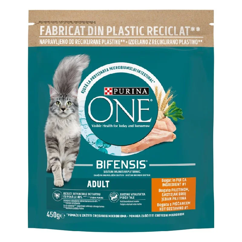 PURINA ONE, bogato piletinom i cjelovitim žitaricama, 450g