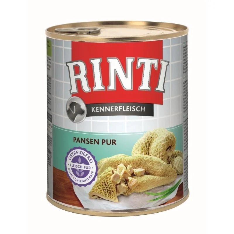 Rinti Pur Kennerfleisch With Rumen - 800g