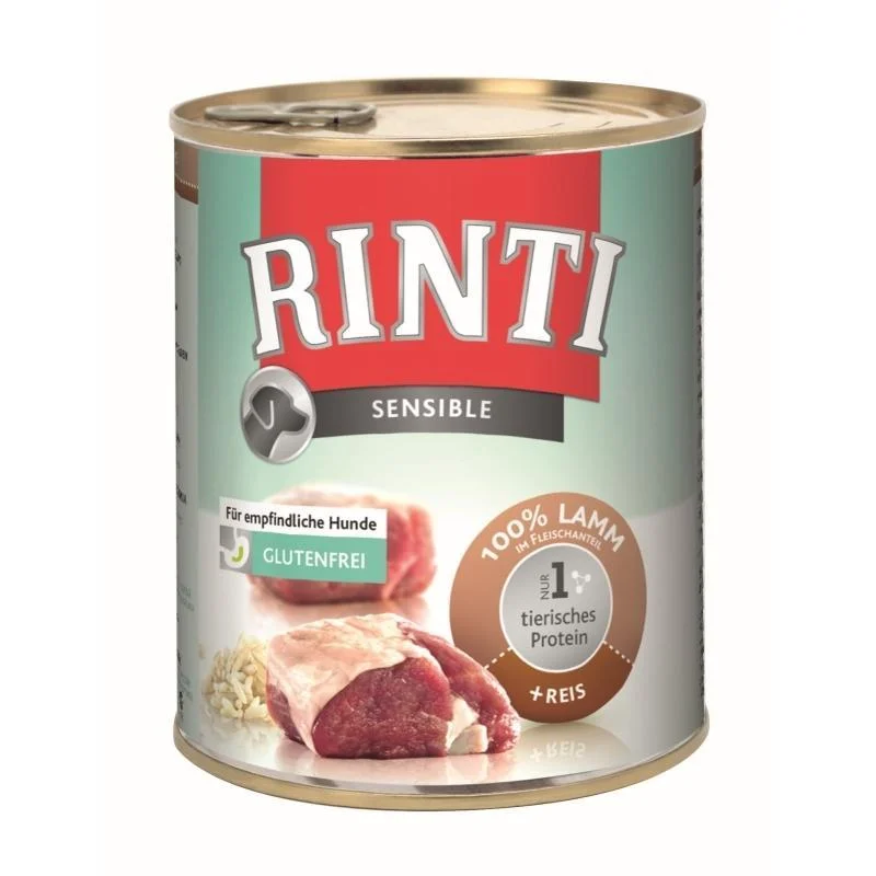 Rinti Sensible Lamb & Rice - 800g