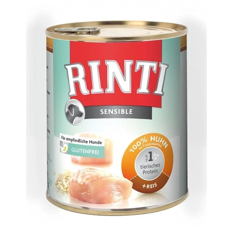 Rinti Sensible With Chicken And Rice - 800g