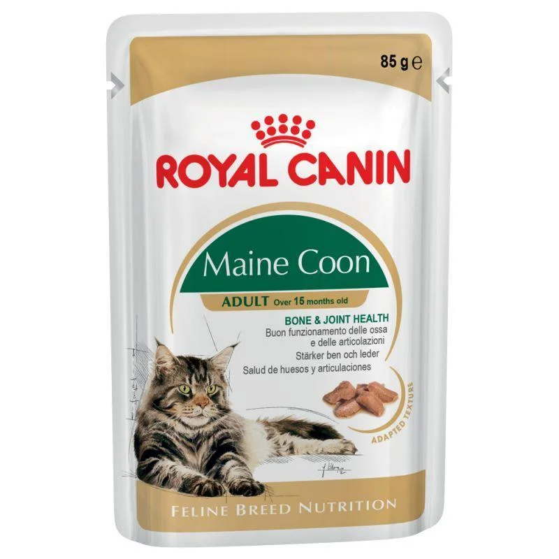 Royal Canin Breed Maine Coon Adult In Gravy- 85g