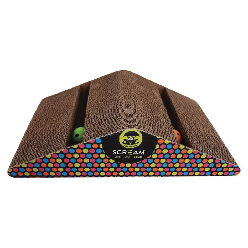 Scream Triangle Cat Scratcher