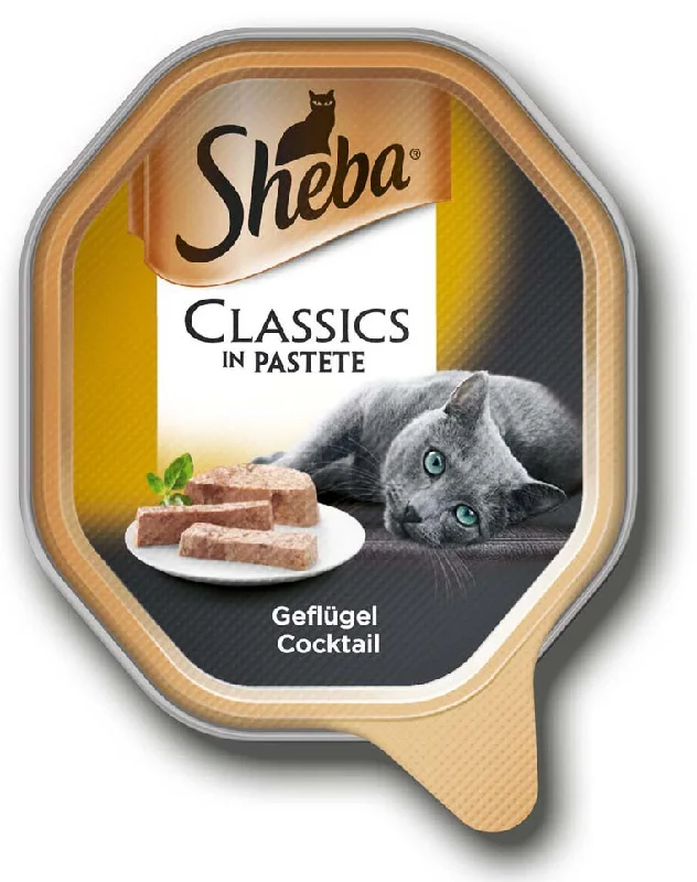 SHEBA Classic, pašteta s mesom peradi, u štruci, 85g