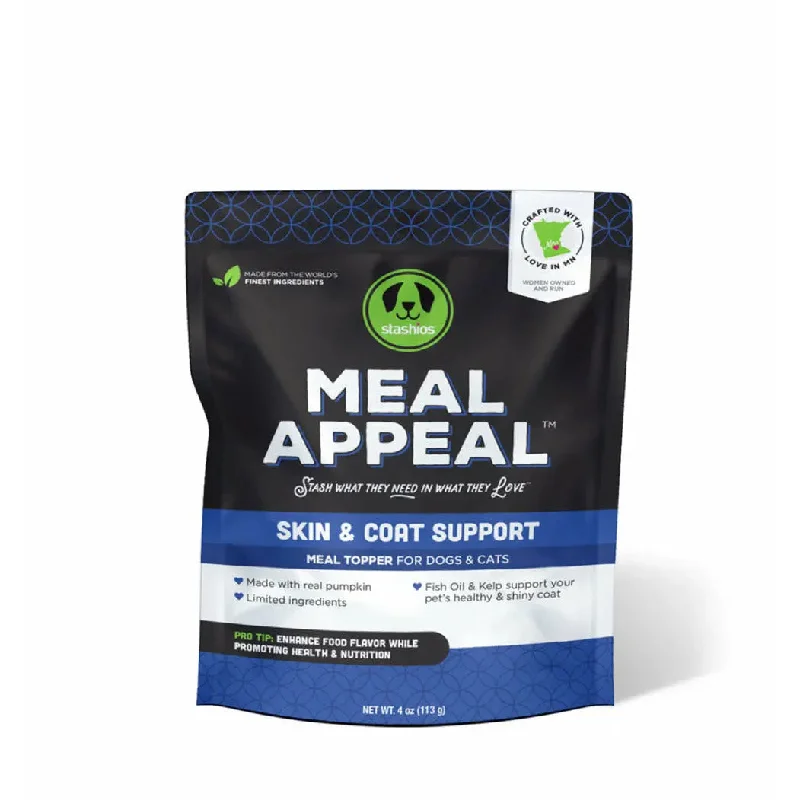 Stashios Meal Topper Appeal Skin & Coat Support for Dog & Cat