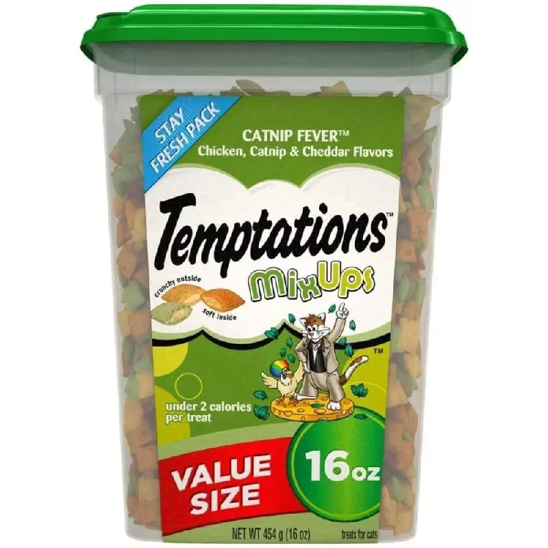 Temptations Catnip Fever MixUps Catnip Chicken & Cheddar Cat Treats