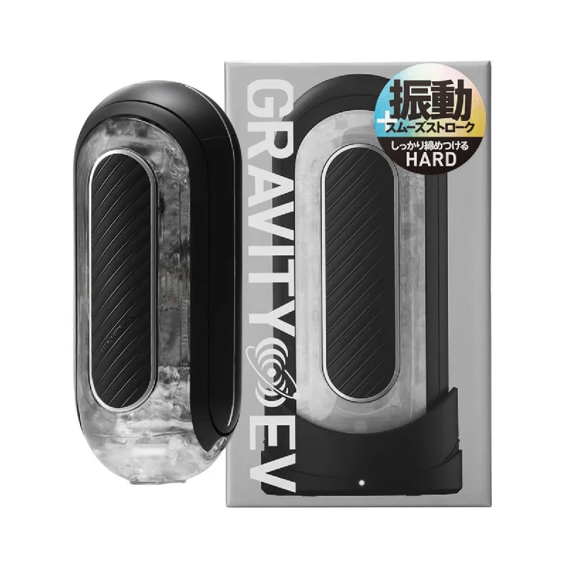 Tenga Flip Zero Gravity Electronic Vibration Rechargeable Male Masturbator - Black