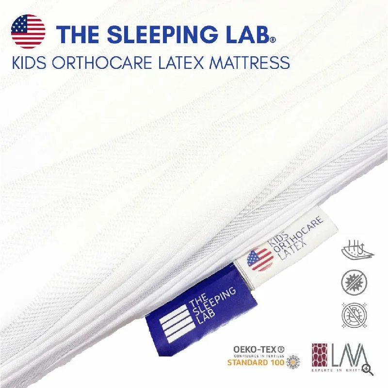 The Sleeping Lab Children's OrthoCare Latex (Micro-Tencel Fabric) Mattress 10cm