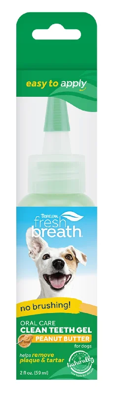 TROPICLEAN Clean Teeth gel za dentalnu njegu, za pse, s okusom kikirikija 59ml