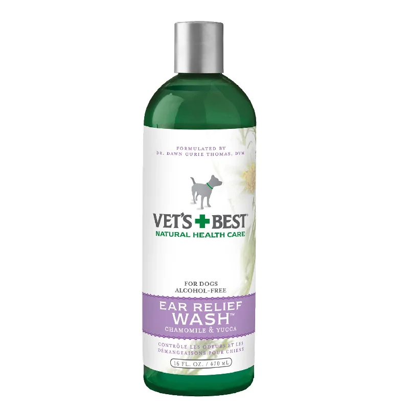 Vets Best Ear Relief Wash - Chamomile & Yucca (16Oz)