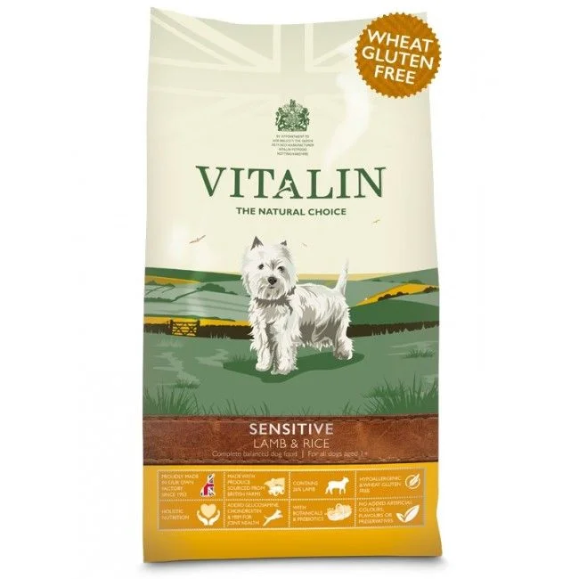 Vitalin Dog Sensitive Lamb & Rice