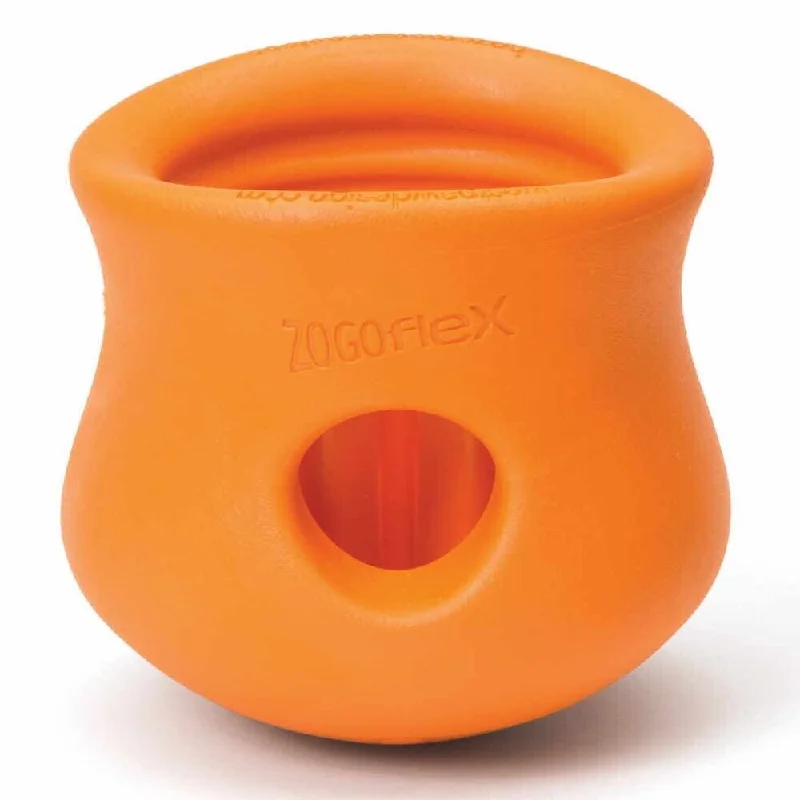 West Paw Toppl Treat Dispensing Dog Toy Orange