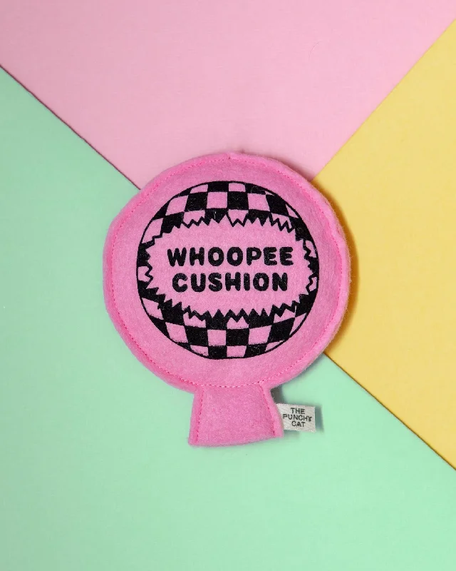 Whoopee Cushion Catnip Toy