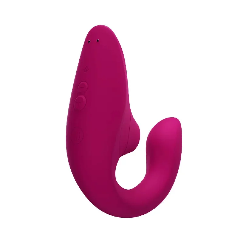 Womanizer Blend Rabbit Vibrator With Pleasure Air Technology Vibrant - Pink