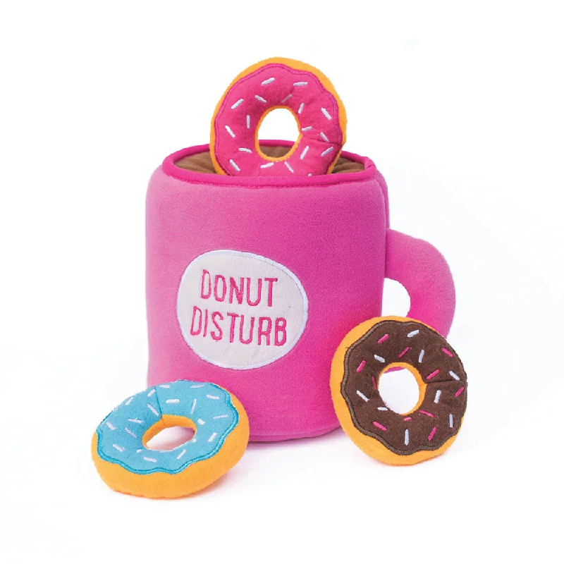 Zippypaws Burrow Coffee And Donutz Dog Toy