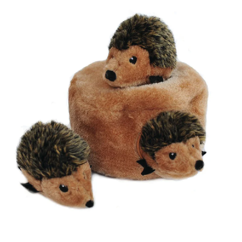 Zippypaws Burrow Hedgehog Den Dog Toy