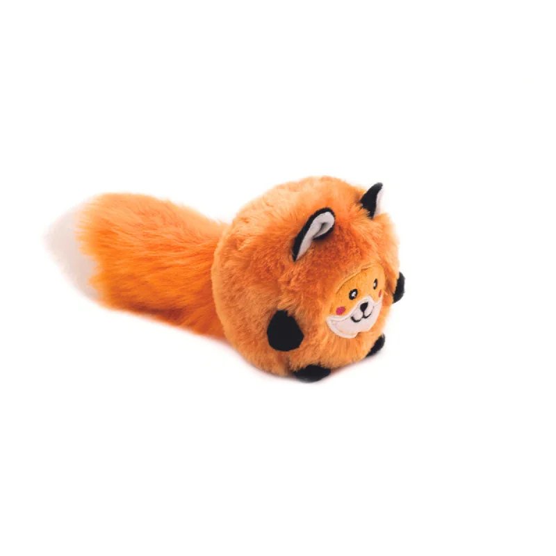 Zippypaws Bushy Throw Fox Dog Toy