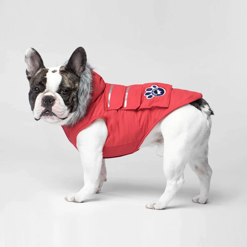 CANADA POOCH | Everest Explorer Vest in Red (BIG DOG SALE)