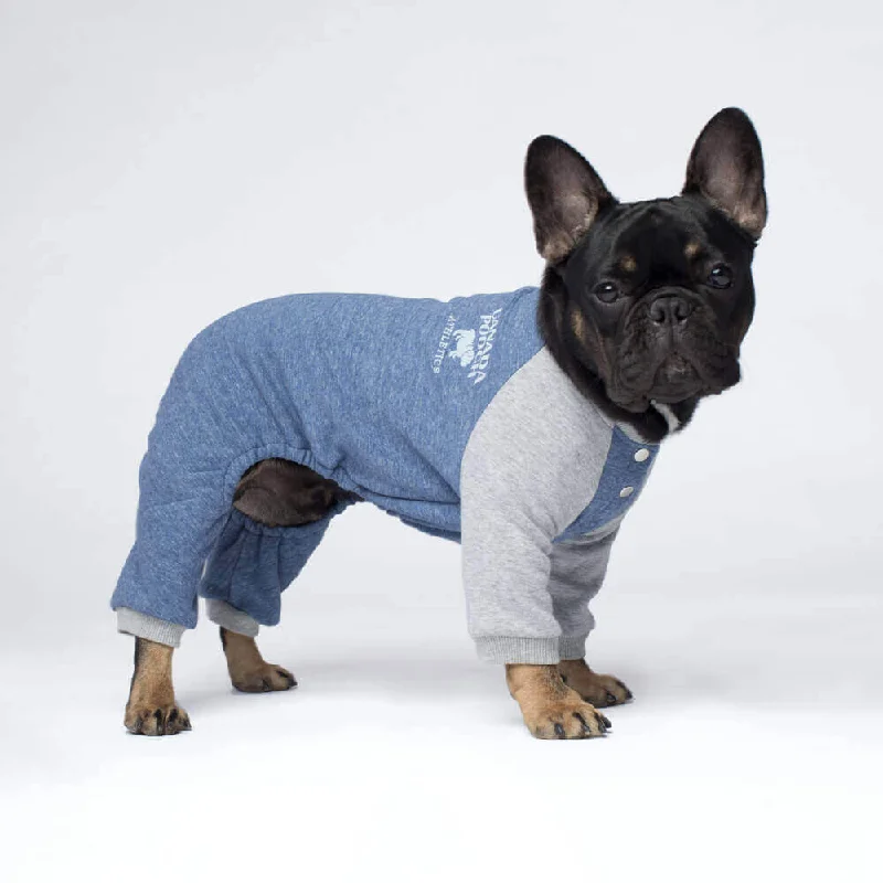 CANADA POOCH | Frosty Fleece Sweatsuit in Blue